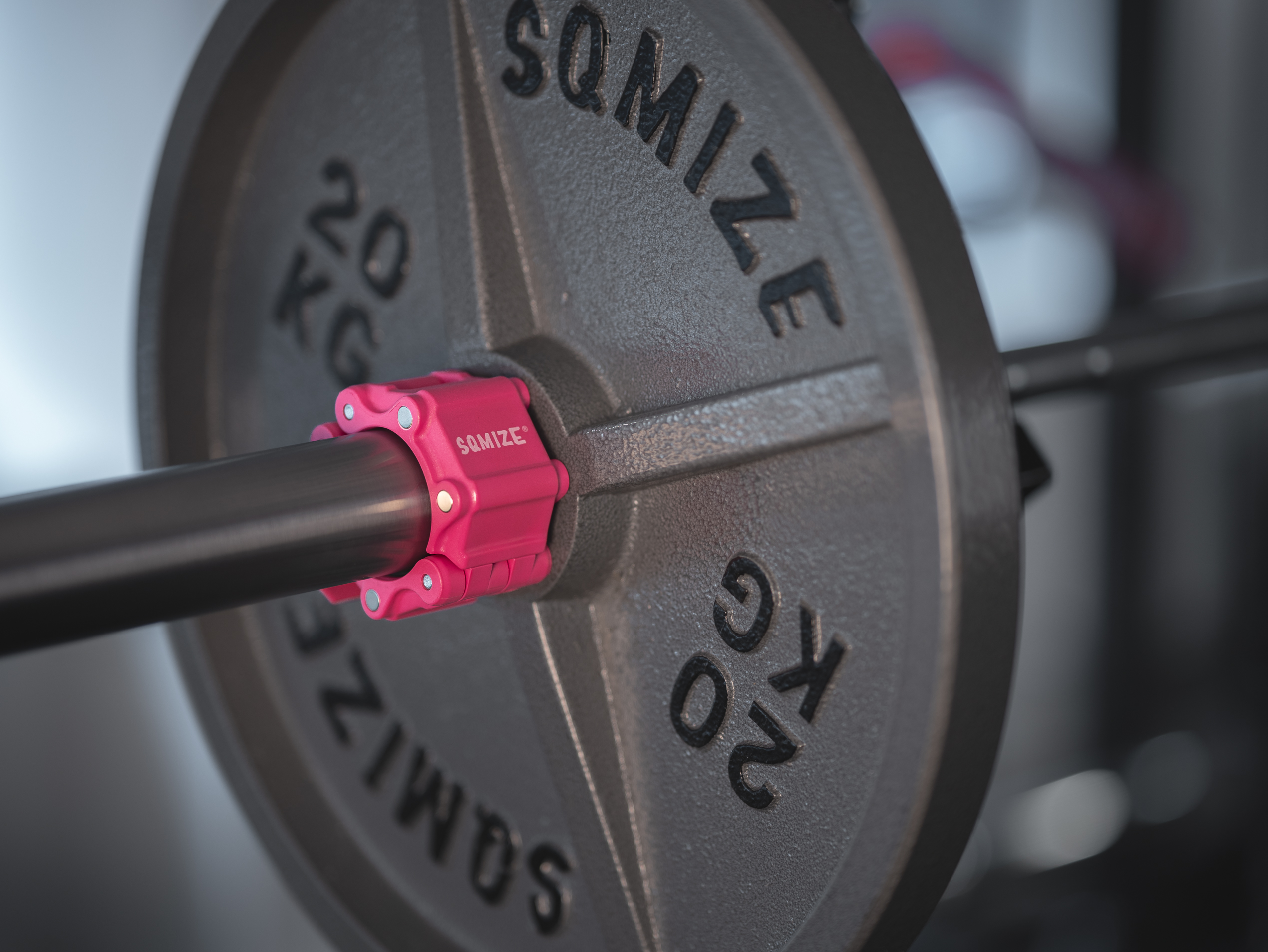 Premium Hantelverschluss 50 mm SQMIZE® OC11 Magnetic Pink