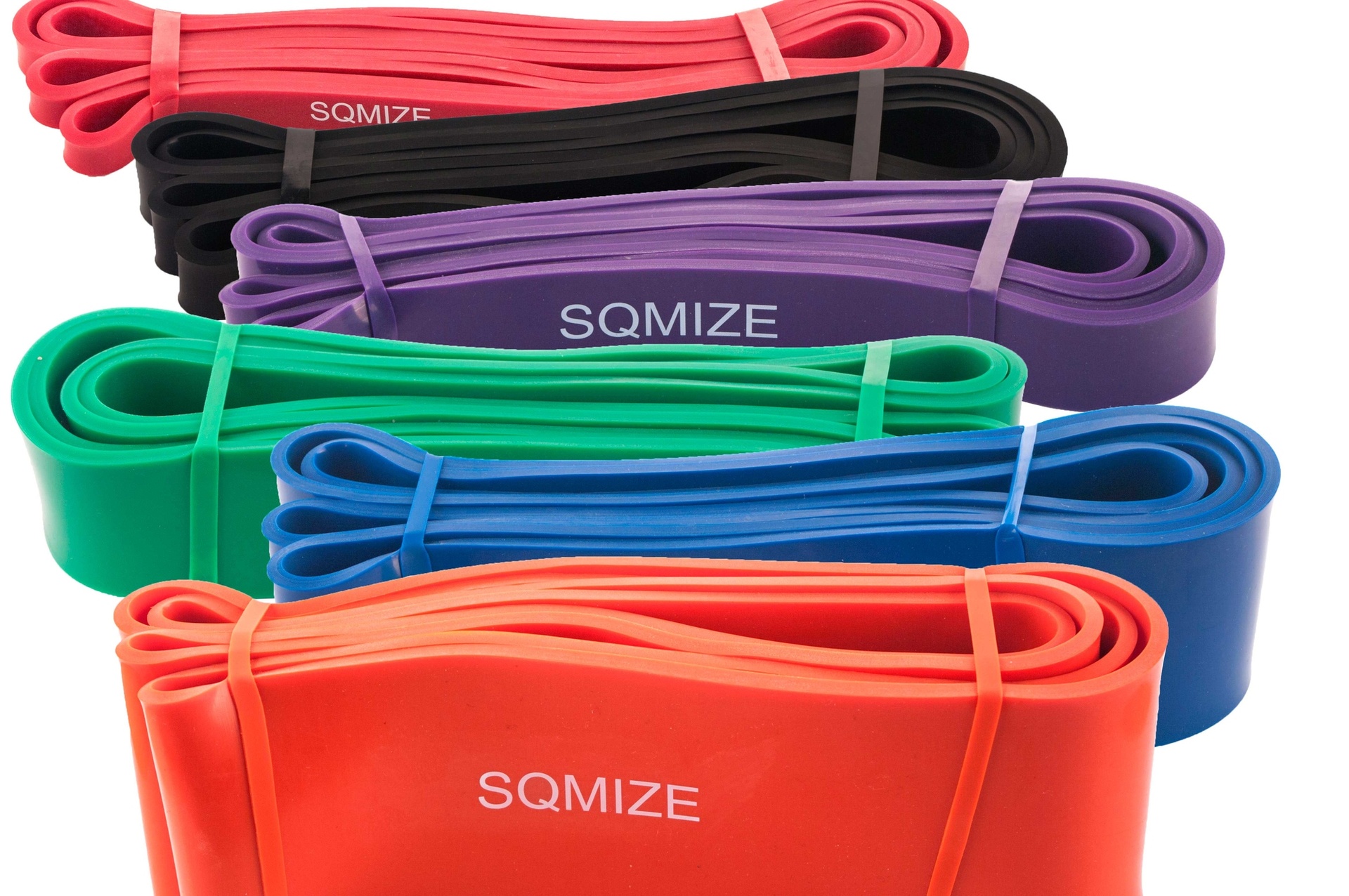 Power Band Set SQMIZE® PB240, 6 Bänder Set