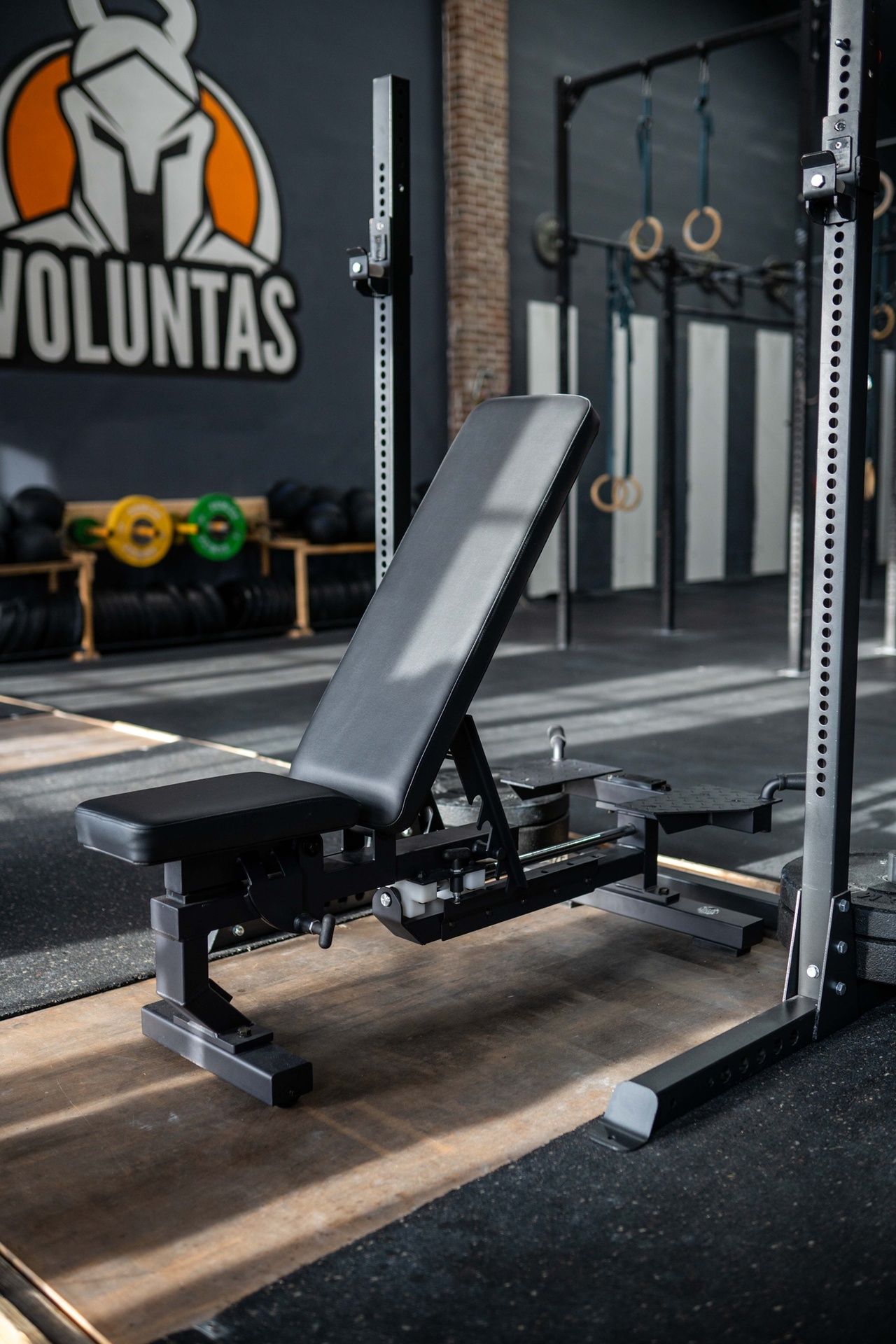 Hantelbank SQMIZE® ELITE CLUB SQ-R660 mit Spotterstands