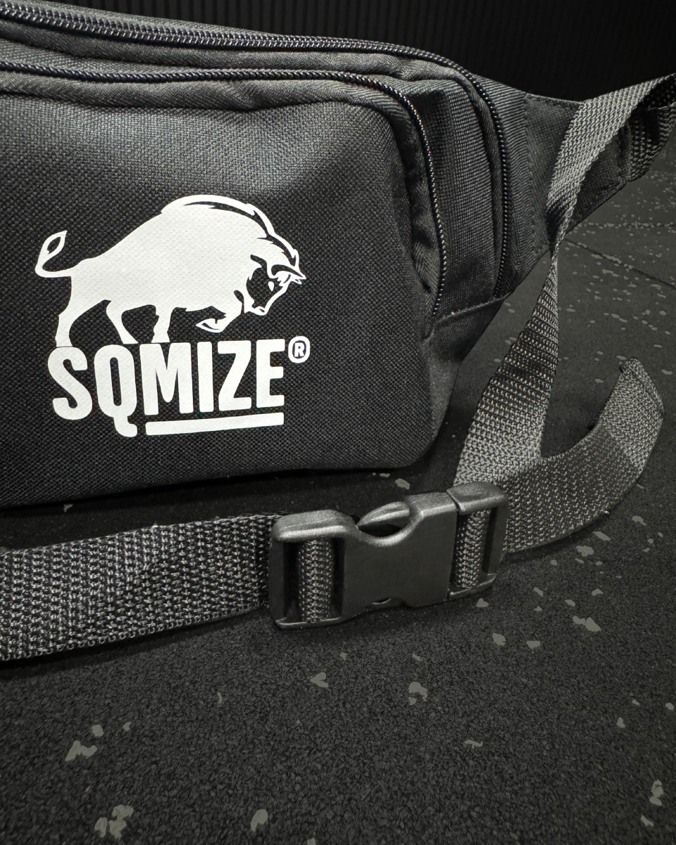 SQMIZE® Gürteltasche, schwarz