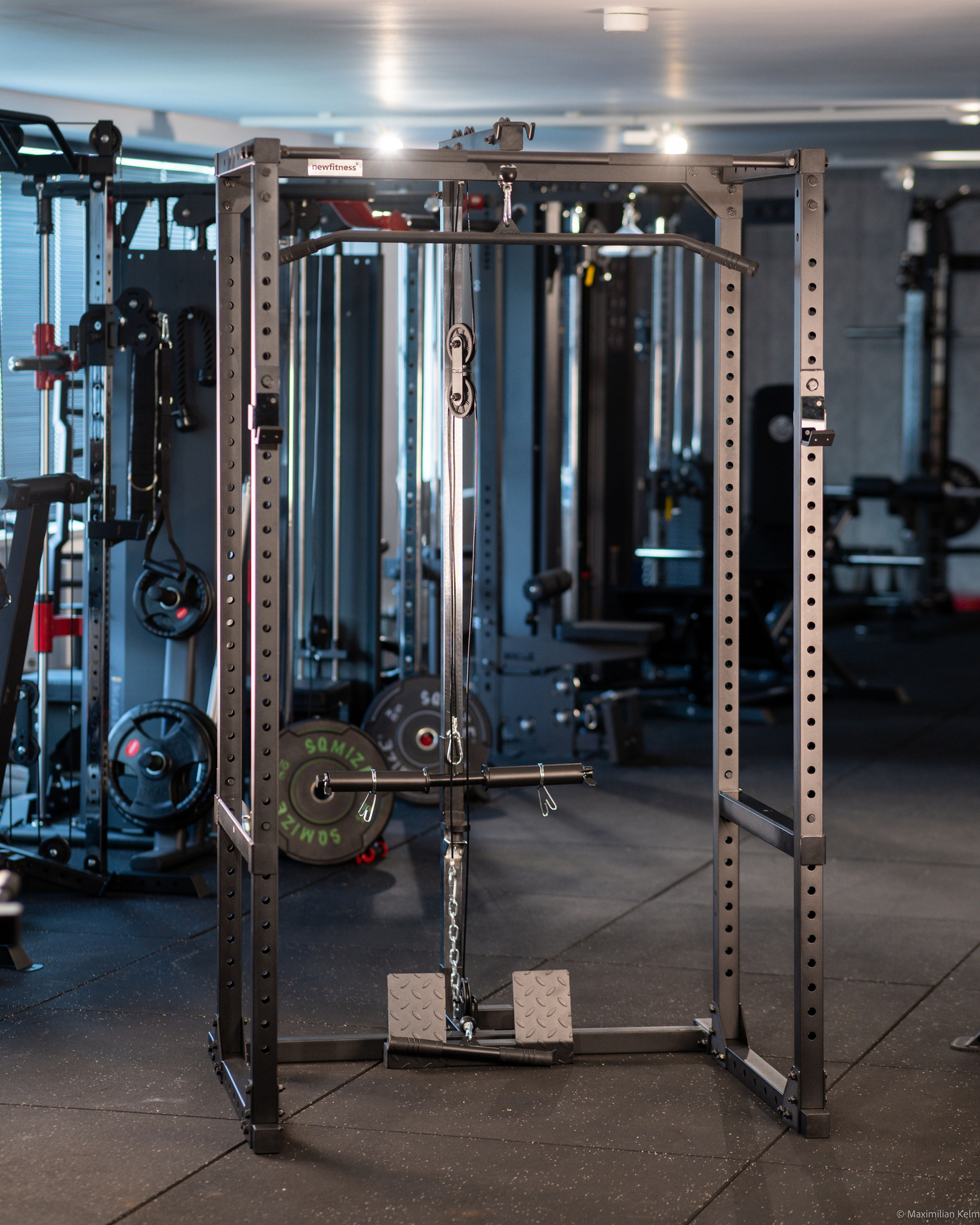 Power Rack newfitness® NE611 FOX LINE, Höhe 204 cm