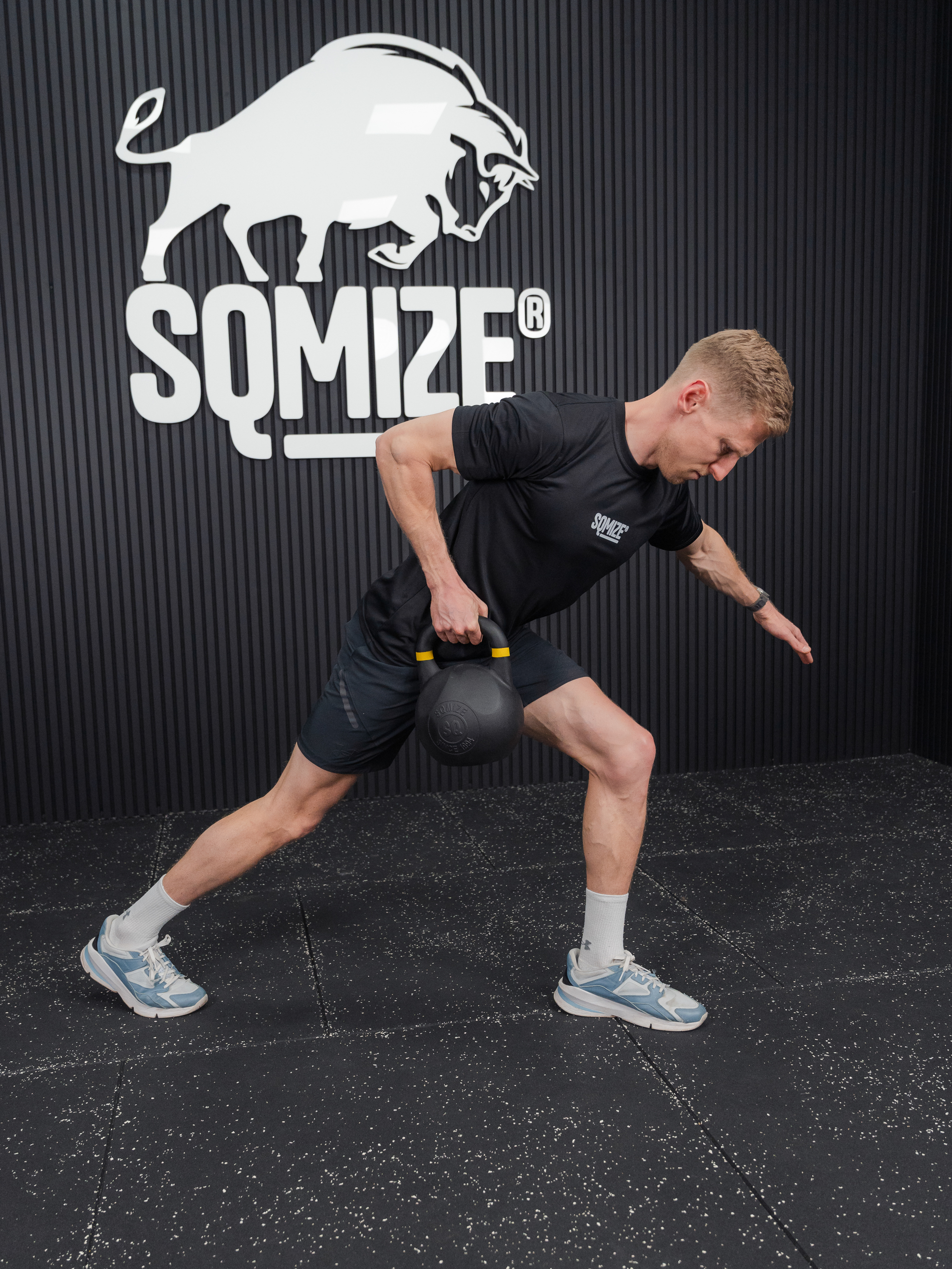 Black Competition Kettlebell SQMIZE® BCK32, 32 kg