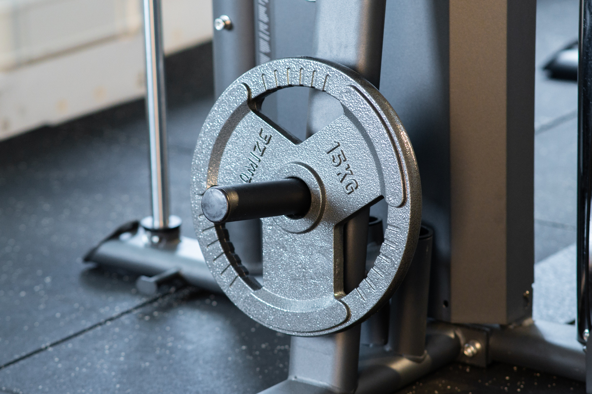 Olympia Hantelscheibe SQMIZE® OPH15 anthrazit, 15 kg