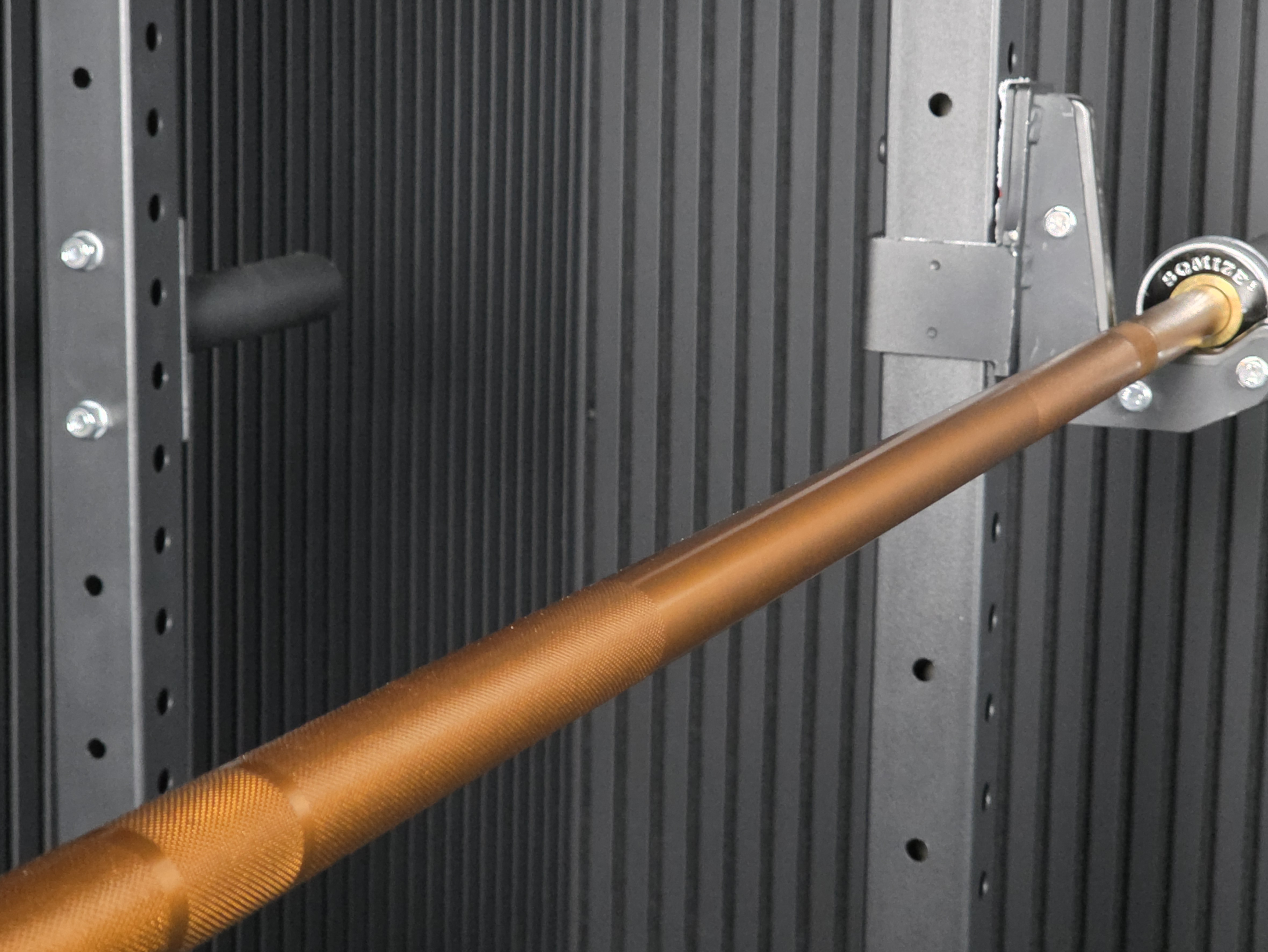 SQMIZE® PREMIUM BISON Hybrid Langhantel Manufaktur Edition FX Copper, 220 cm