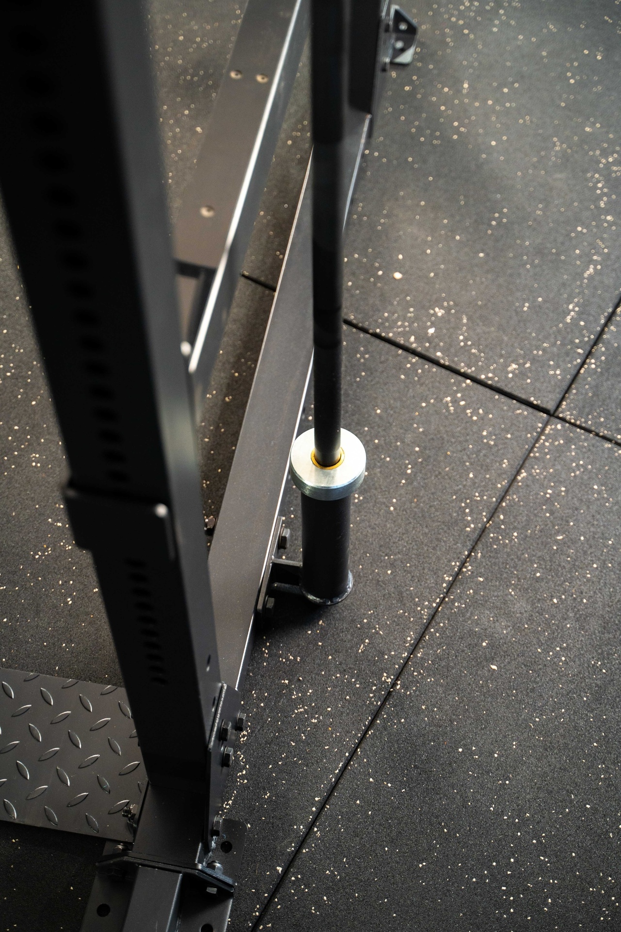 Power Rack Bar Holder SQMIZE® SQ480BH-L, Stangenhalter links