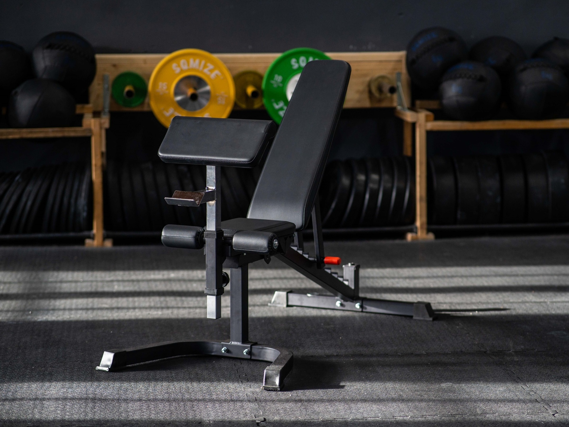 Preacher Curlpult SQMIZE® FID5i-PC für Hantelbank FID5i ELITE