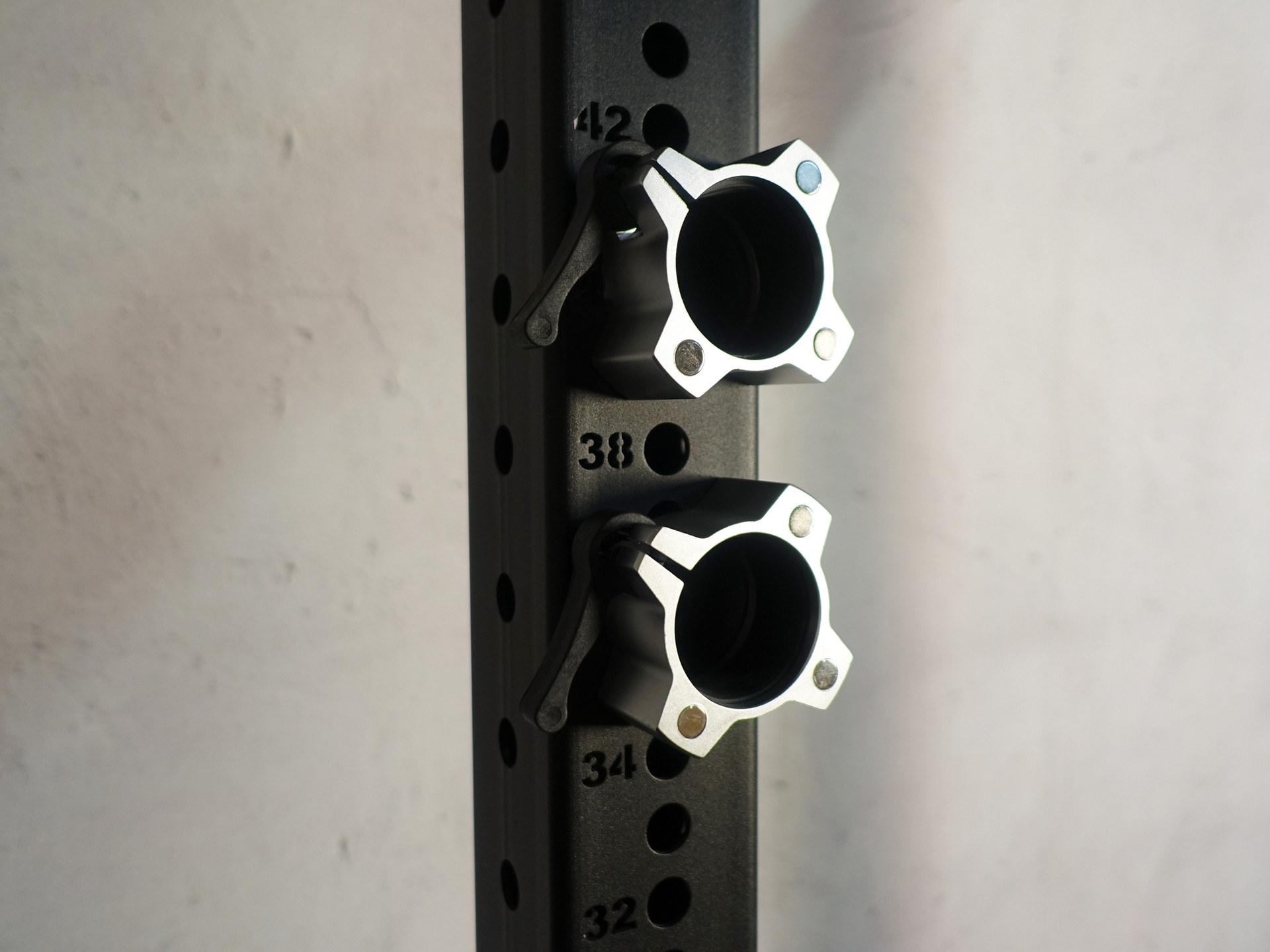 Premium Hantelverschluss 50 mm SQMIZE® OC14 Alu Magnetic Silver