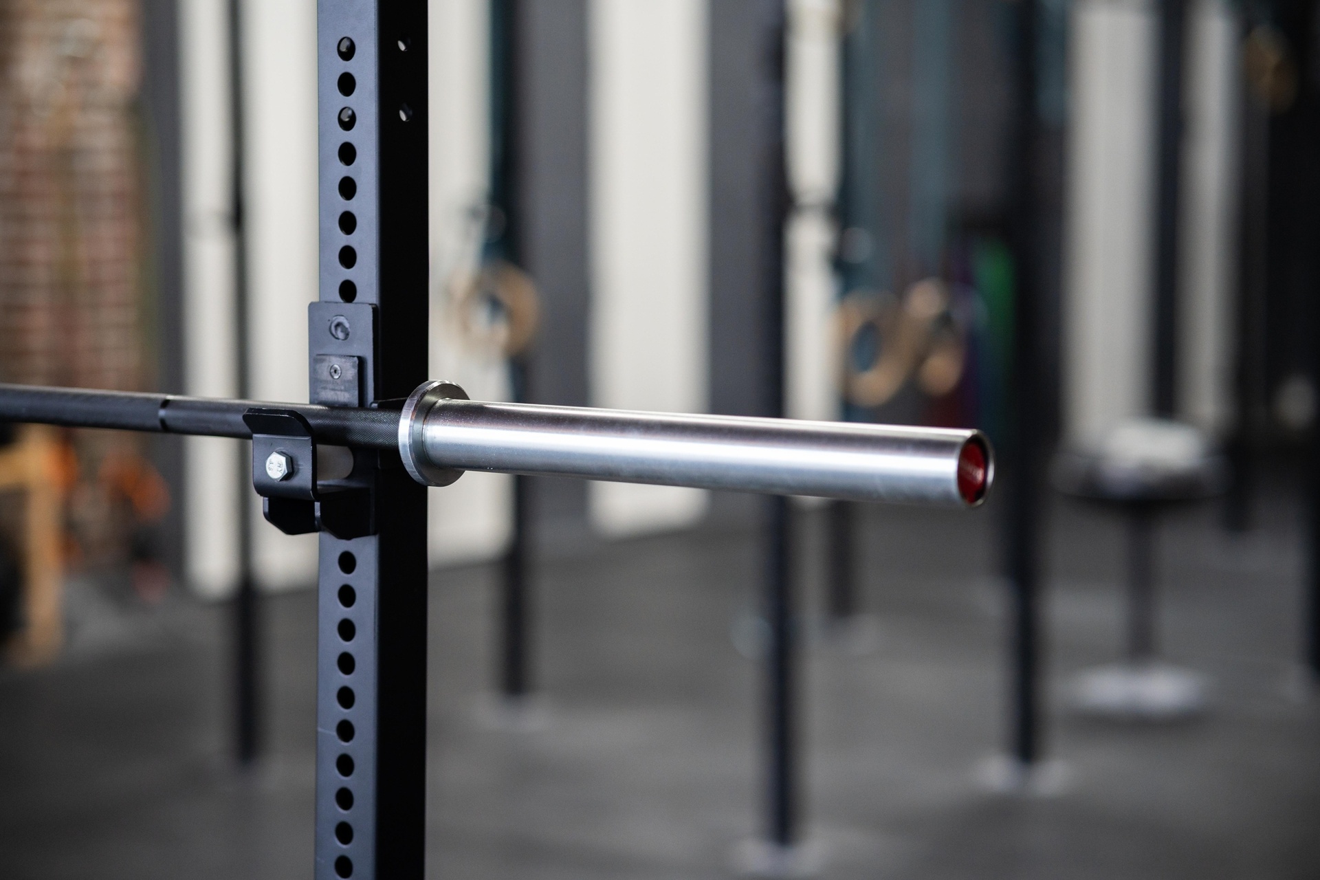 Black Bison Powerlifting Bar SQMIZE® OB86PLm-KDK POWER PACK Ceramic Black-Onyx