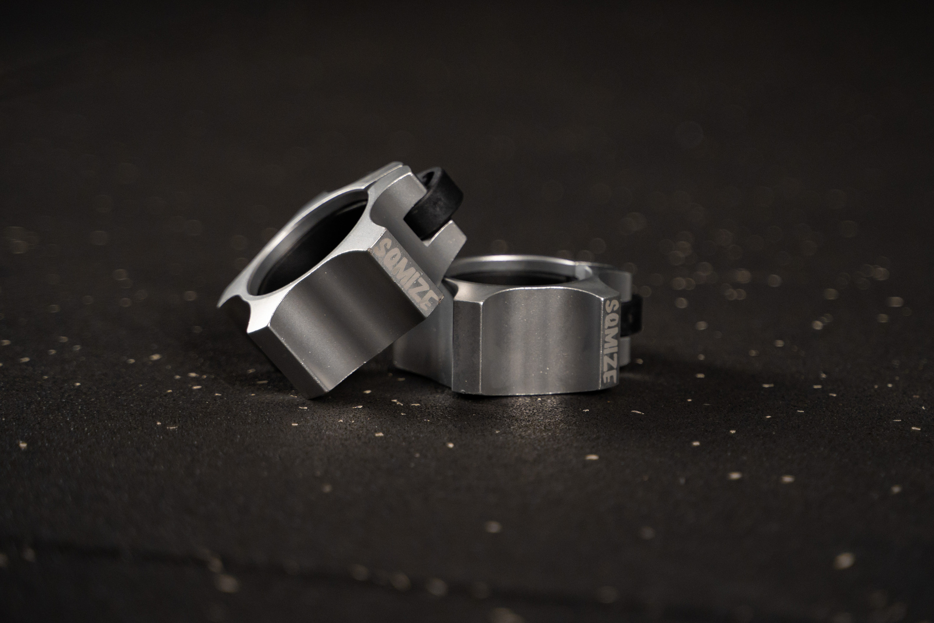 Hantelverschluss 50 mm SQMIZE® OC16 ELITE Alu Silver