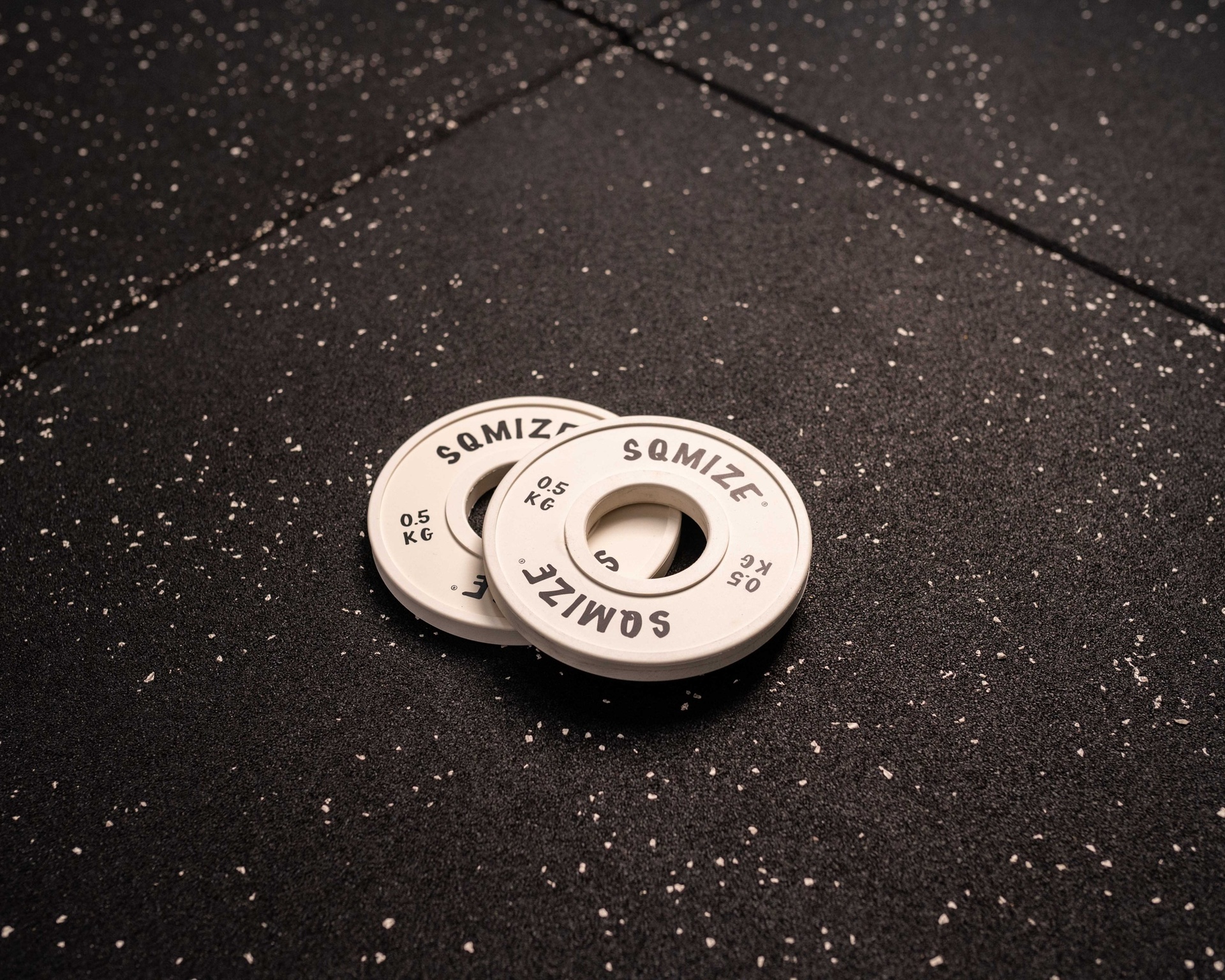 Premium Fractional Plate SQMIZE® TP0.50, weiß gummiert, 1 Stück