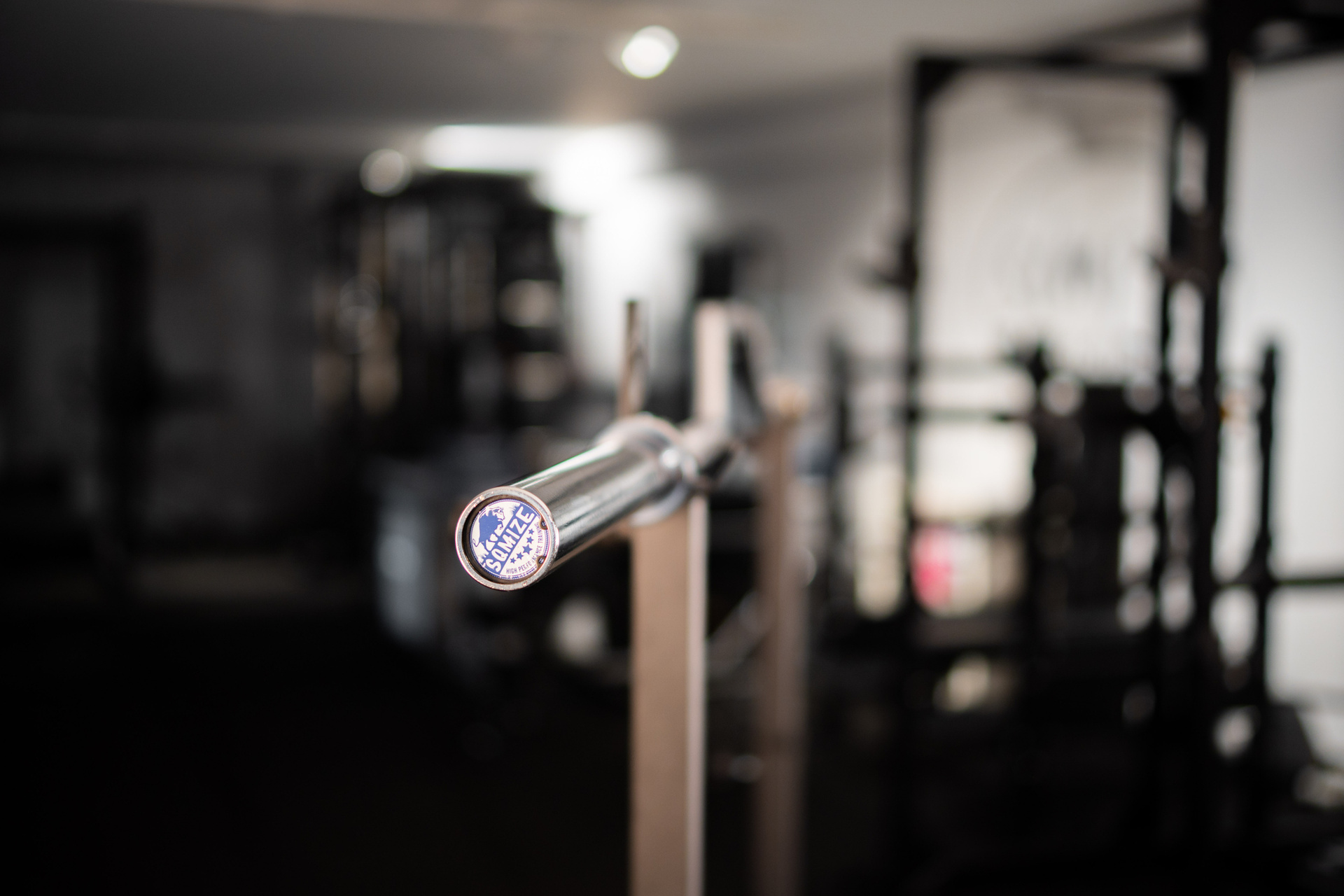 Olympia Cambered Bench and Row Press Bar SQMIZE® OB86CB-R+