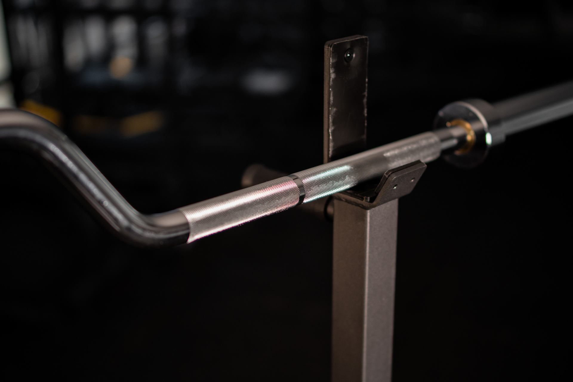 Olympia Cambered Bench and Row Press Bar SQMIZE® OB86CB-R+