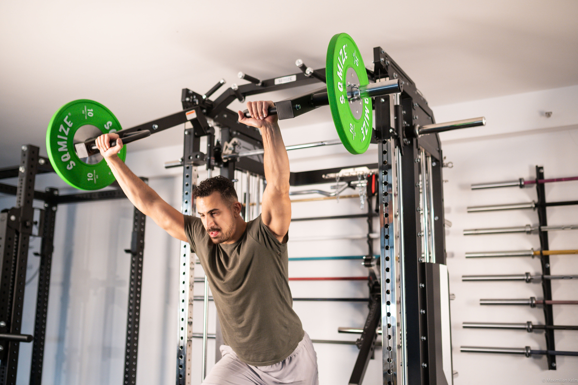 Monster Power Gym Lever Arms SQMIZE® SQ-S991-LE