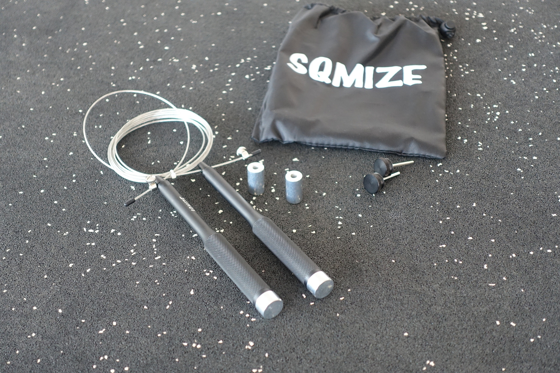 Adjustable Jump Rope SQMIZE® SRJ Stainless Steel