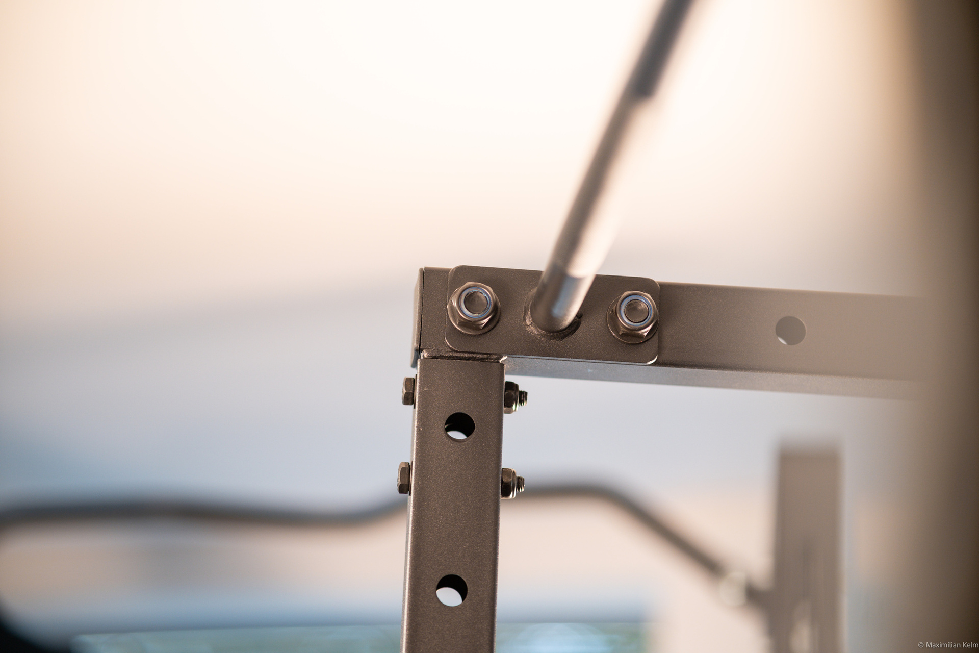 Power Rack newfitness® NE611 FOX LINE, Höhe 204 cm