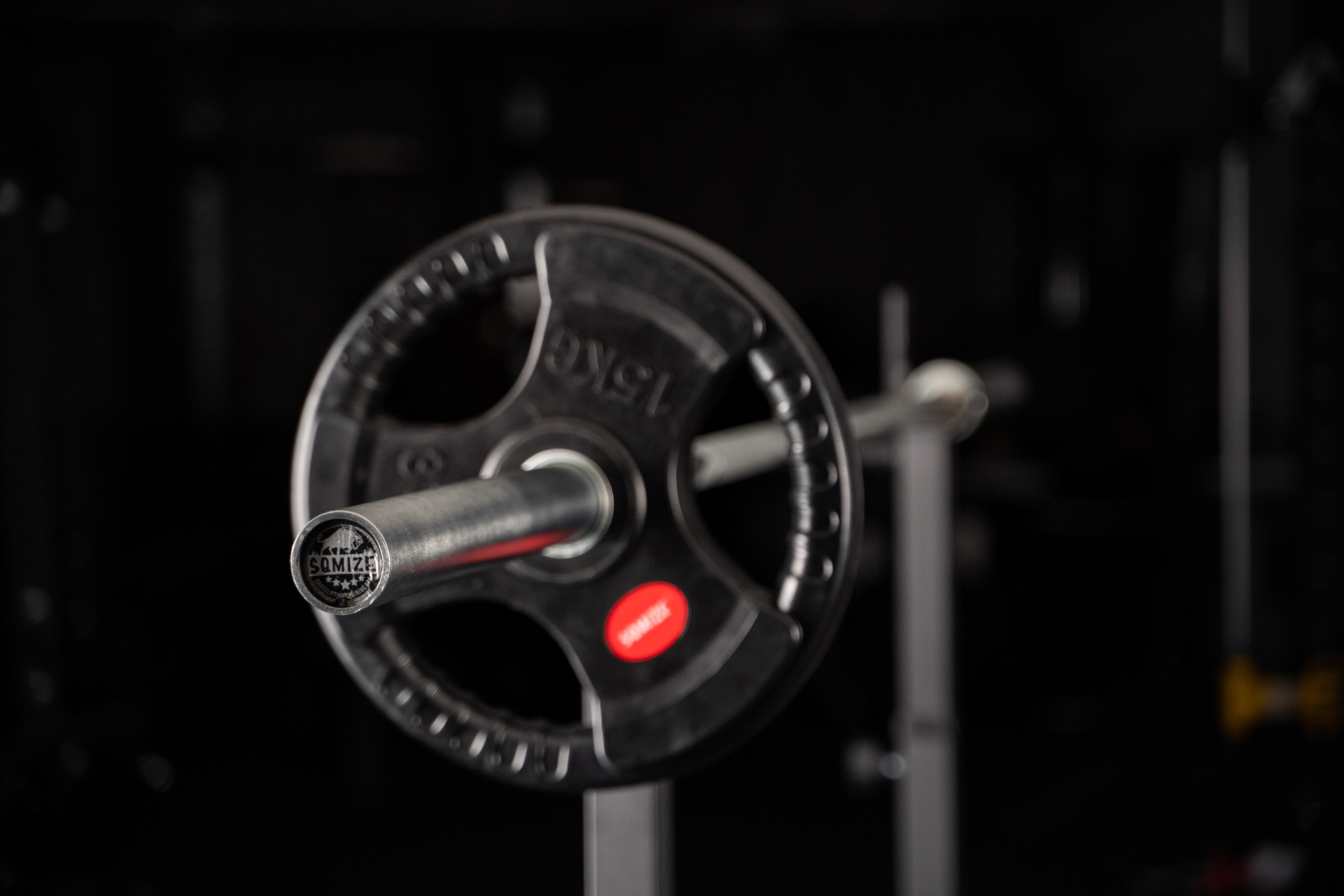 Olympic Classic Rubber Plate Special Set mit Langhantel SQMIZE® DB330R-3, 140 kg