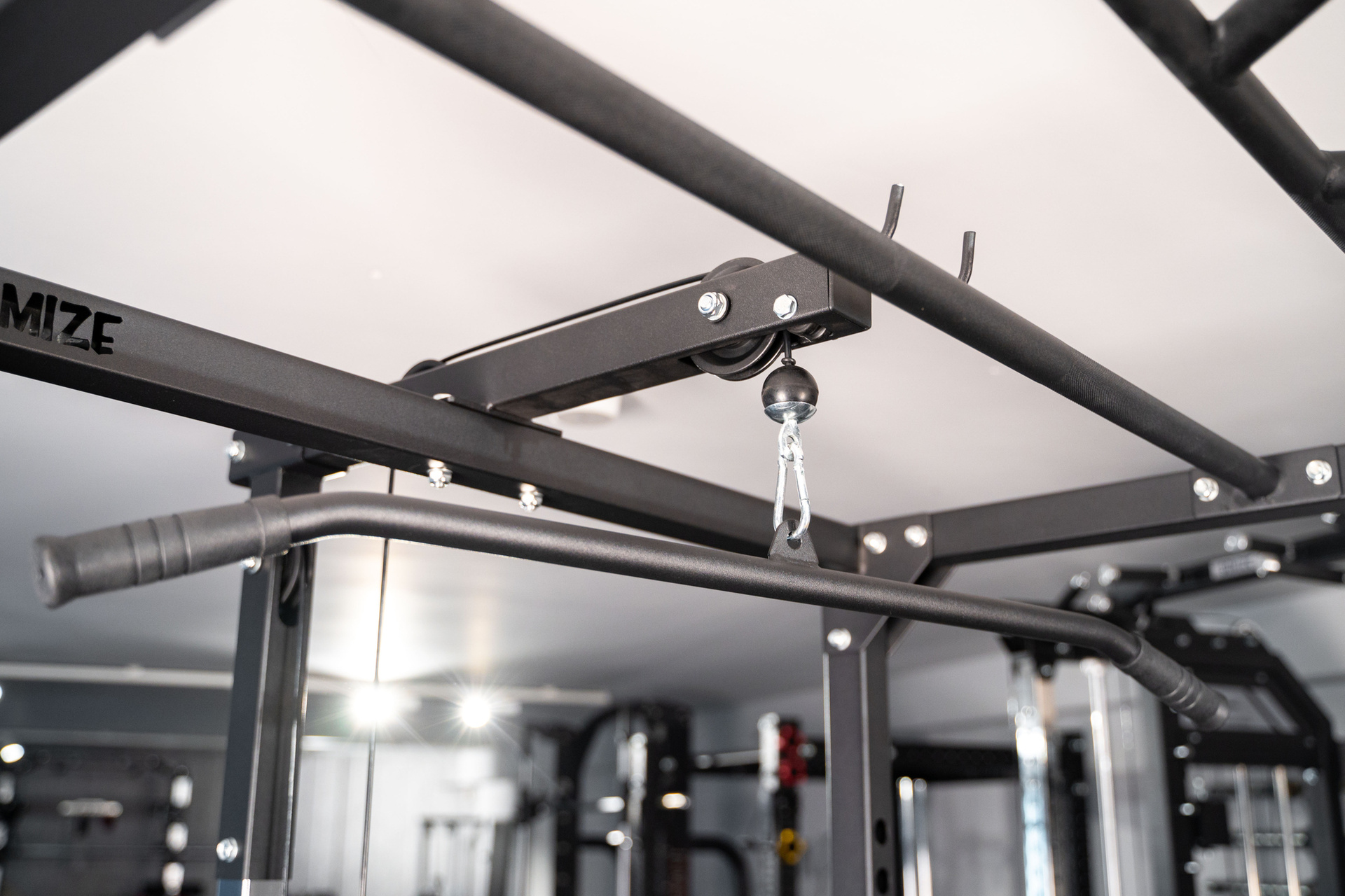Profi Power Rack SQMIZE® POWER PACK NE700A mit Latzugstation