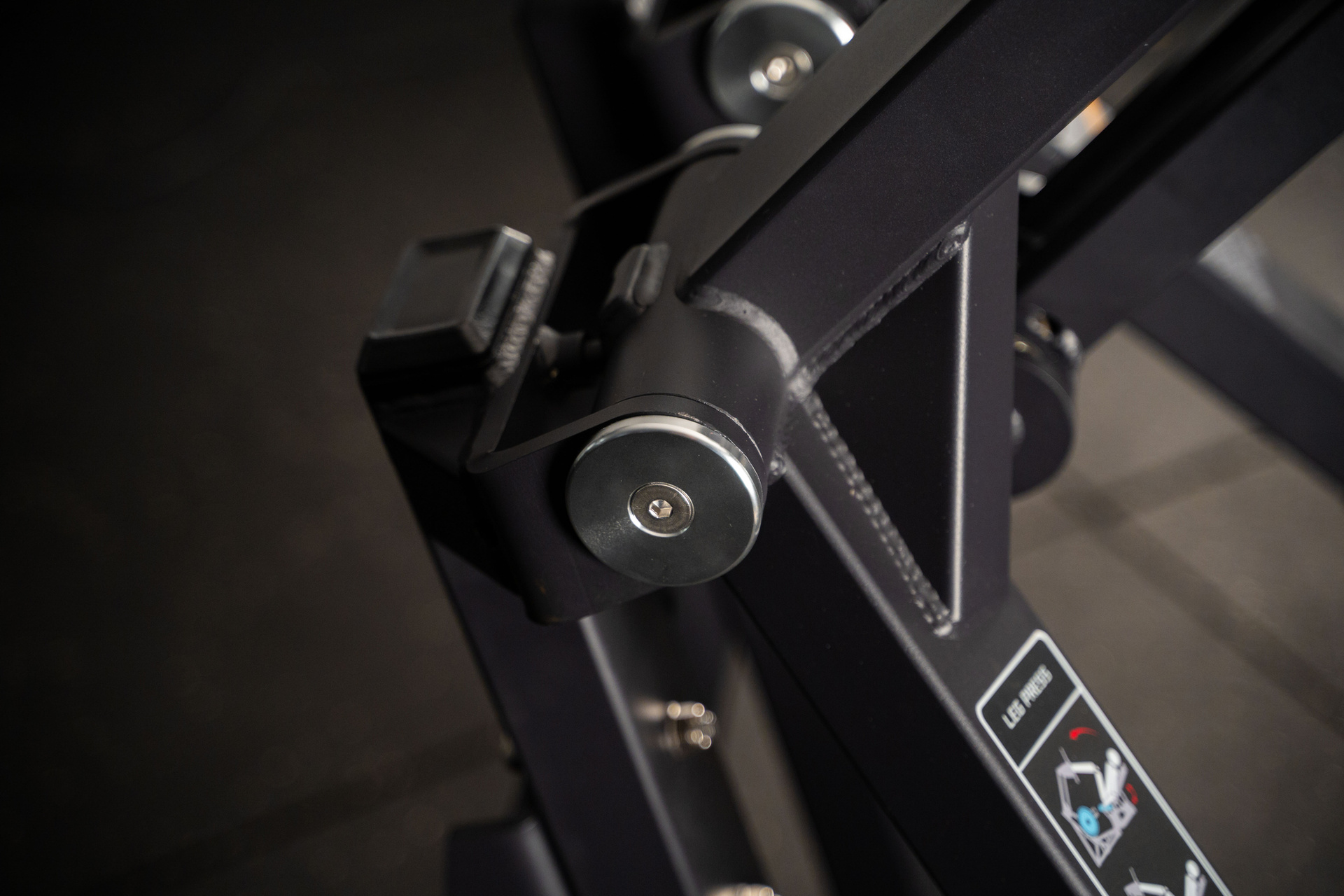 Iso-Laterale Studio Beinpresse SQMIZE® PREMIUM BISON LPL30i