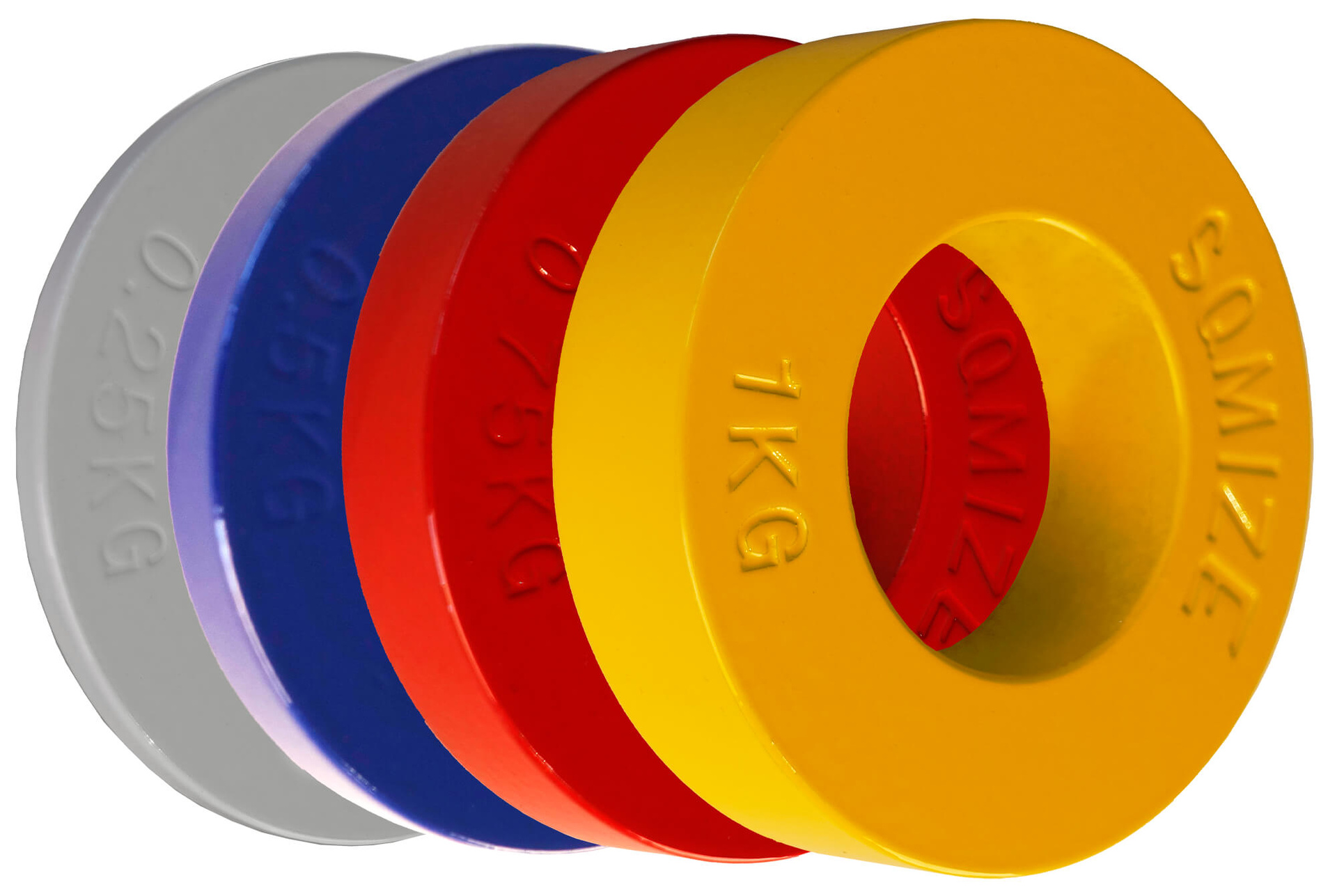 SQMIZE® FP500 Fractional Steel Plates, 5 kg Set
