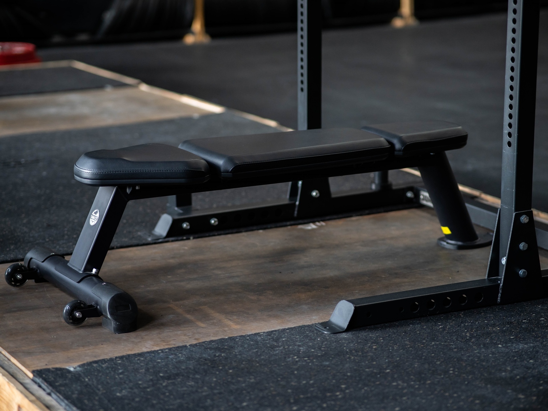Flachbank SQMIZE® PREMIUM BISON SQ-R300, 3-teiliges Ergopolster