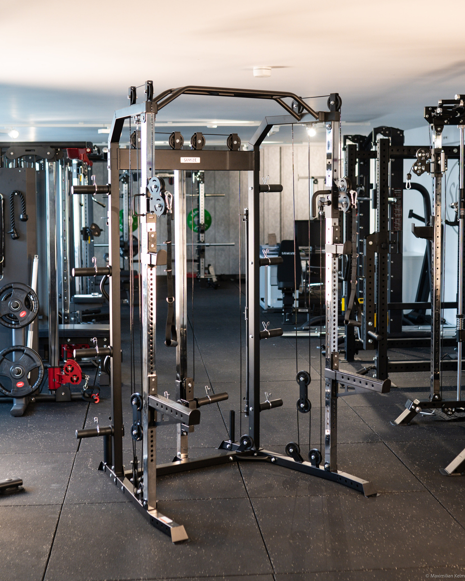Power Gym Center SQMIZE® POWER PACK R771, Kabelzugstation & Power Rack