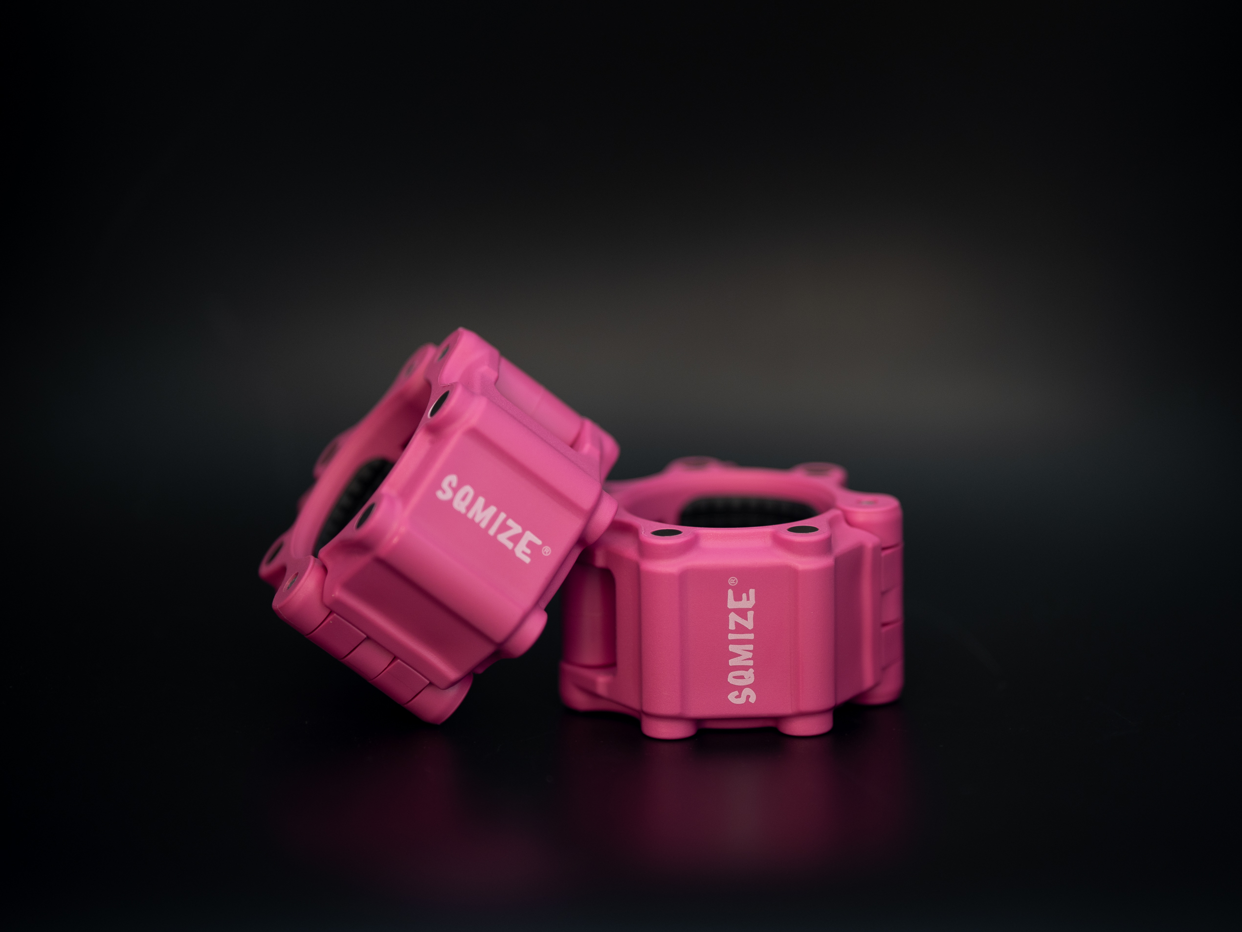 Premium Hantelverschluss 50 mm SQMIZE® OC11 Magnetic Pink
