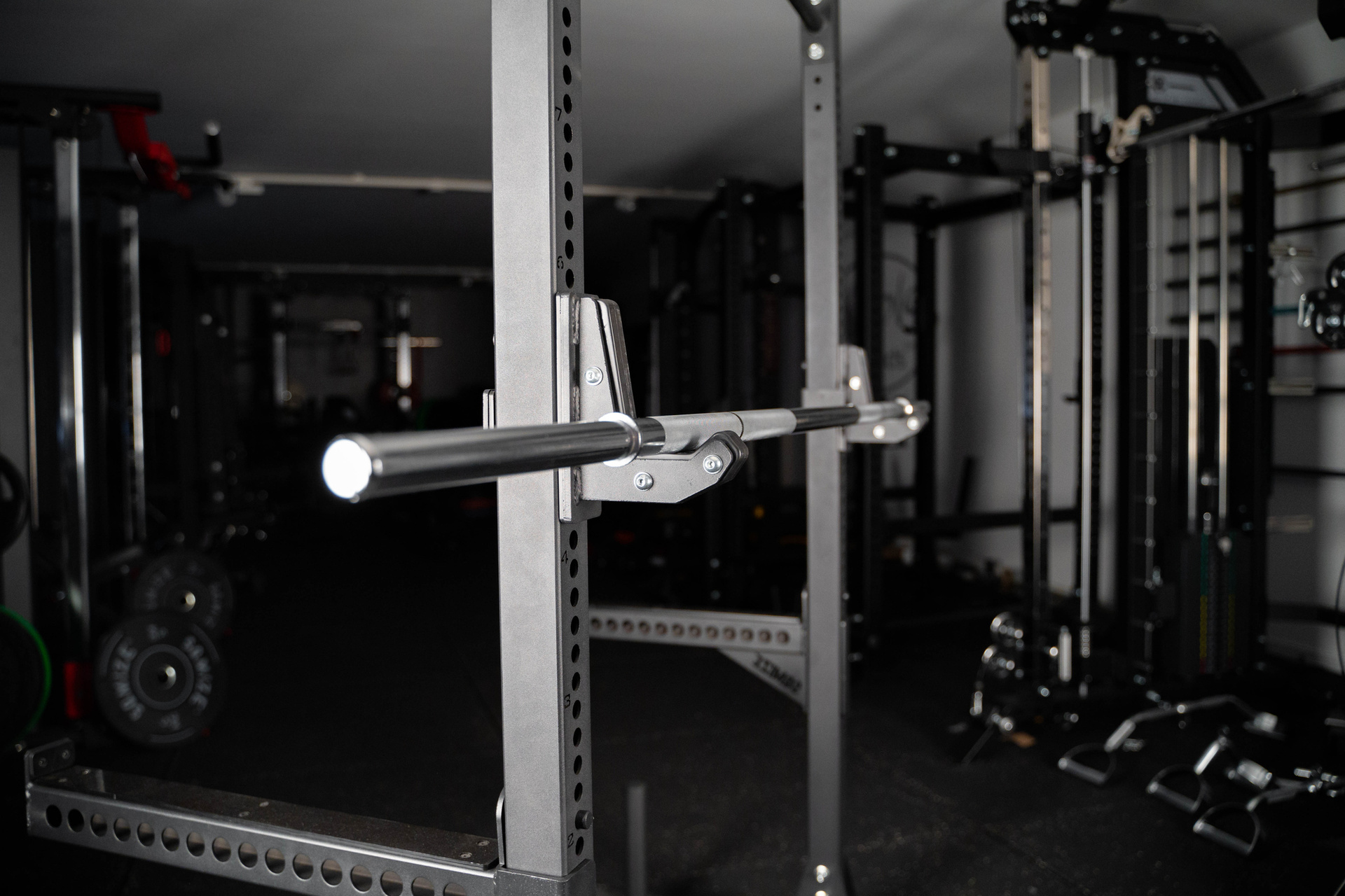 Langhantelstange newfitness® RB76-RS 30 mm, 193 cm