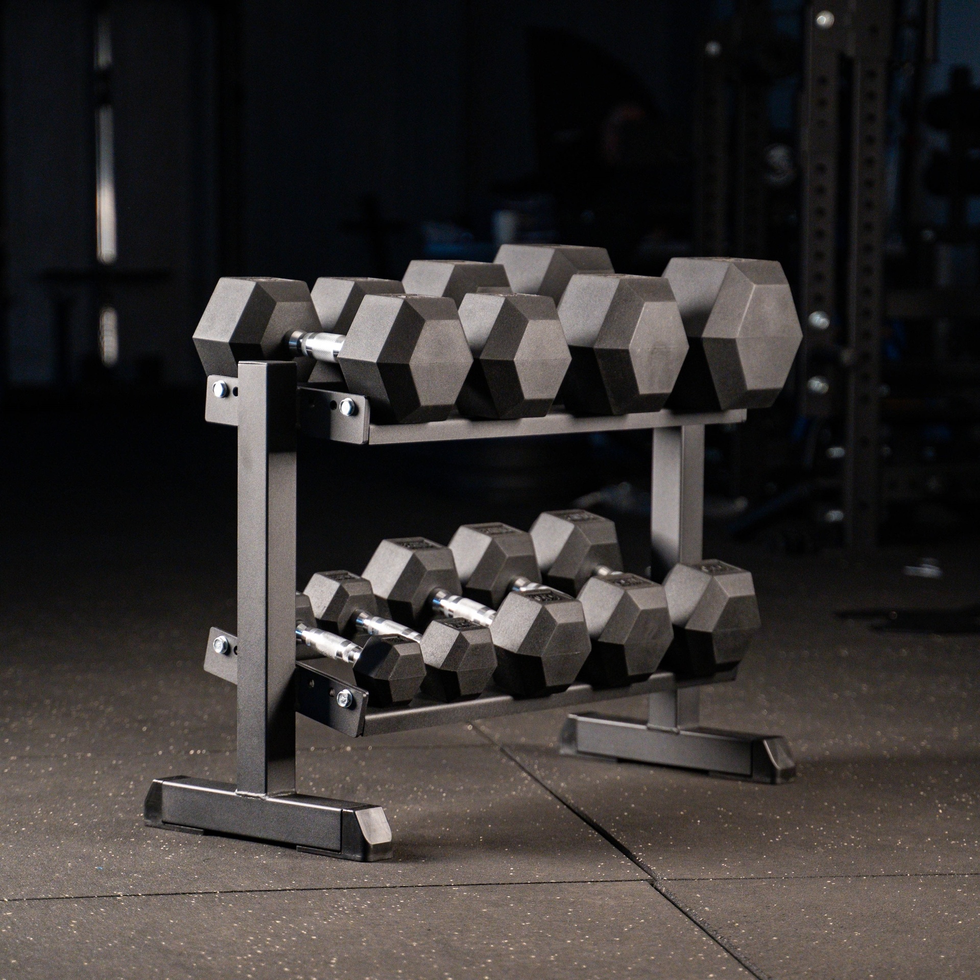 Hex Dumbbell Set mit Kurzhantelständer SQMIZE® SQ210-R75