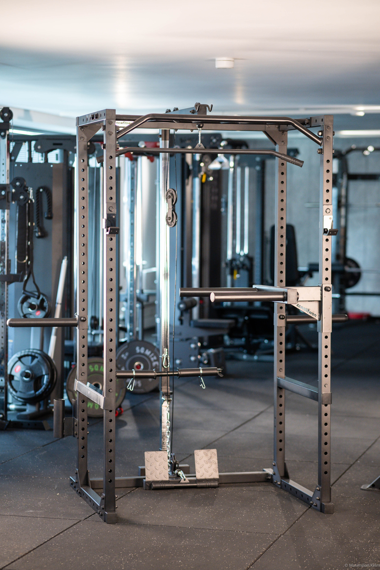 Power Rack newfitness® NE611 FOX LINE, Höhe 204 cm