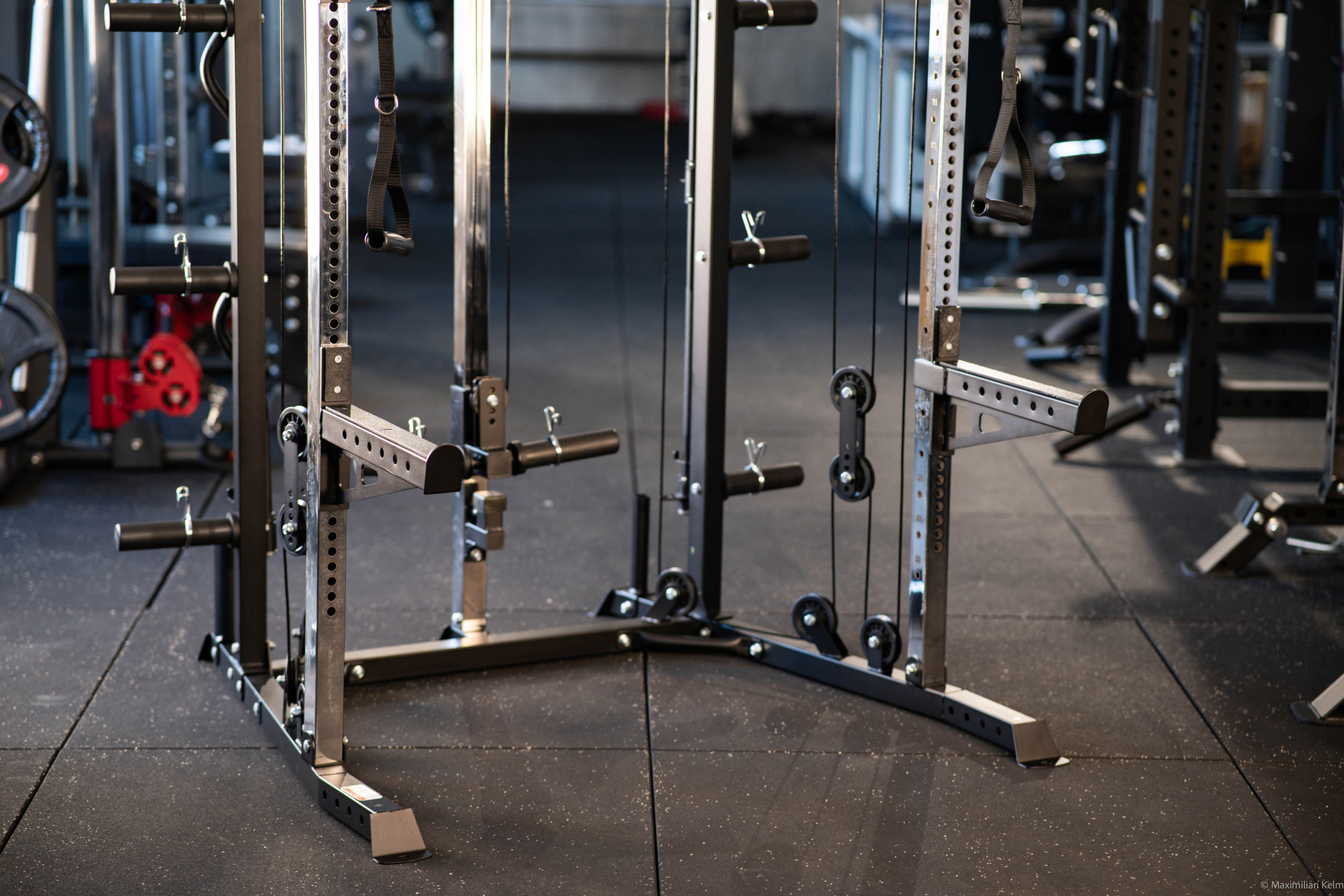 Power Gym Center SQMIZE® POWER PACK R771, Kabelzugstation & Power Rack