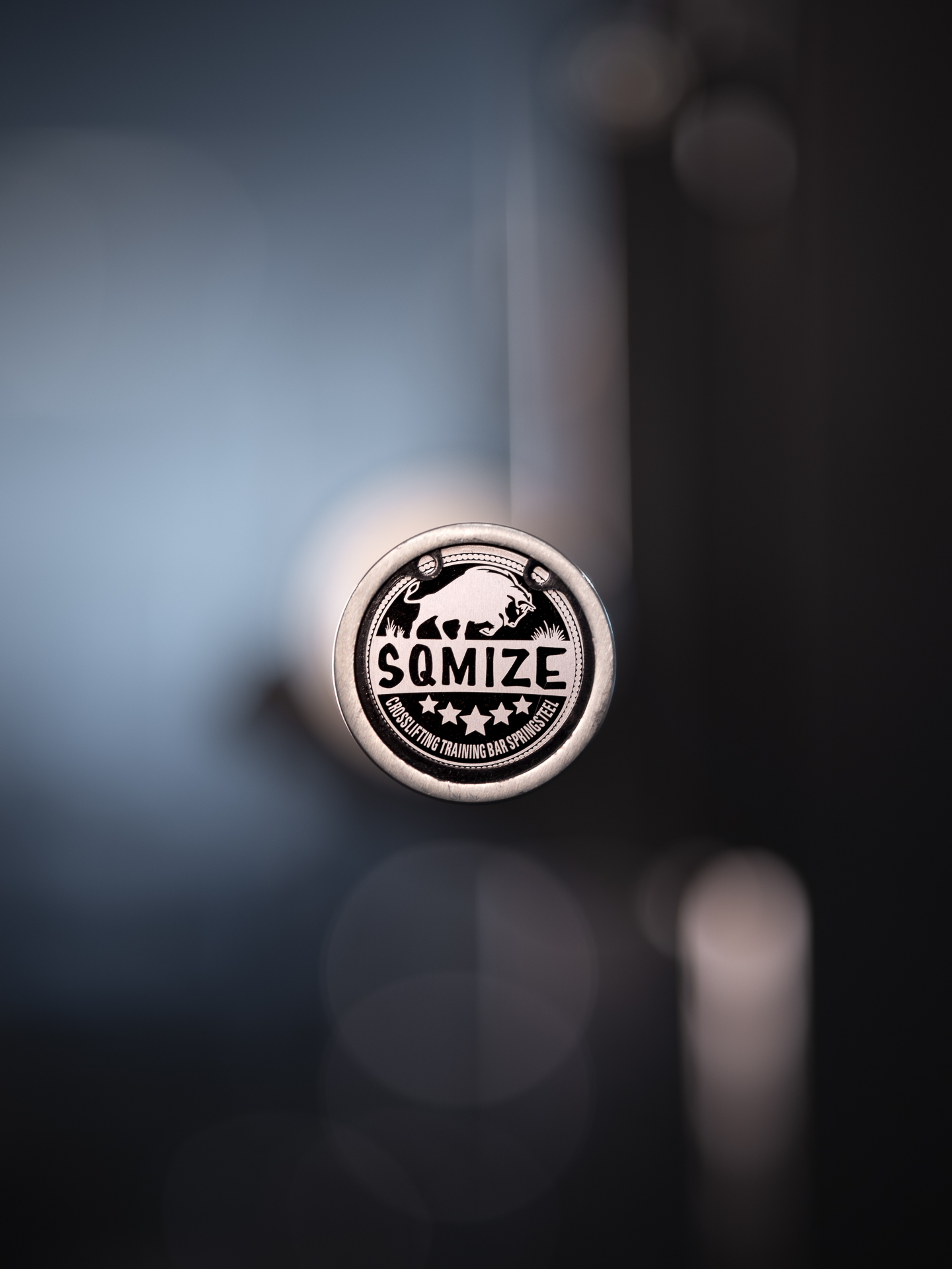 Olympia Langhantel SQMIZE® ELITE CLUB OB79CRw-ES Titanium Black