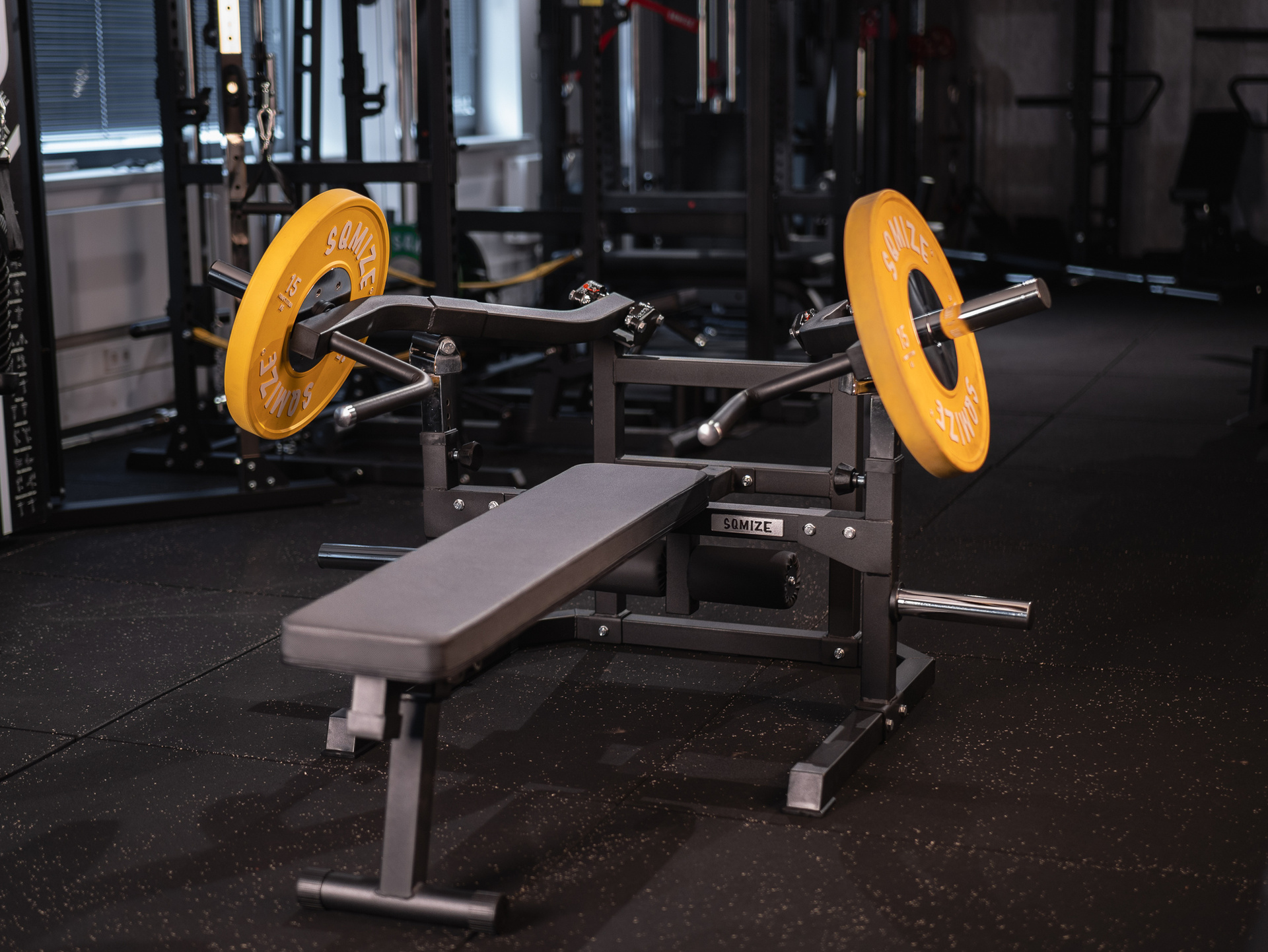 Iso-Laterale Bench Press Station SQMIZE® POWER PACK BP6i